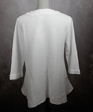 Load image into Gallery viewer, Feather Waffle V-Neck Tunic