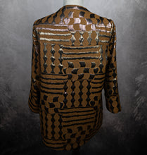 Load image into Gallery viewer, Metallic Print Jacket