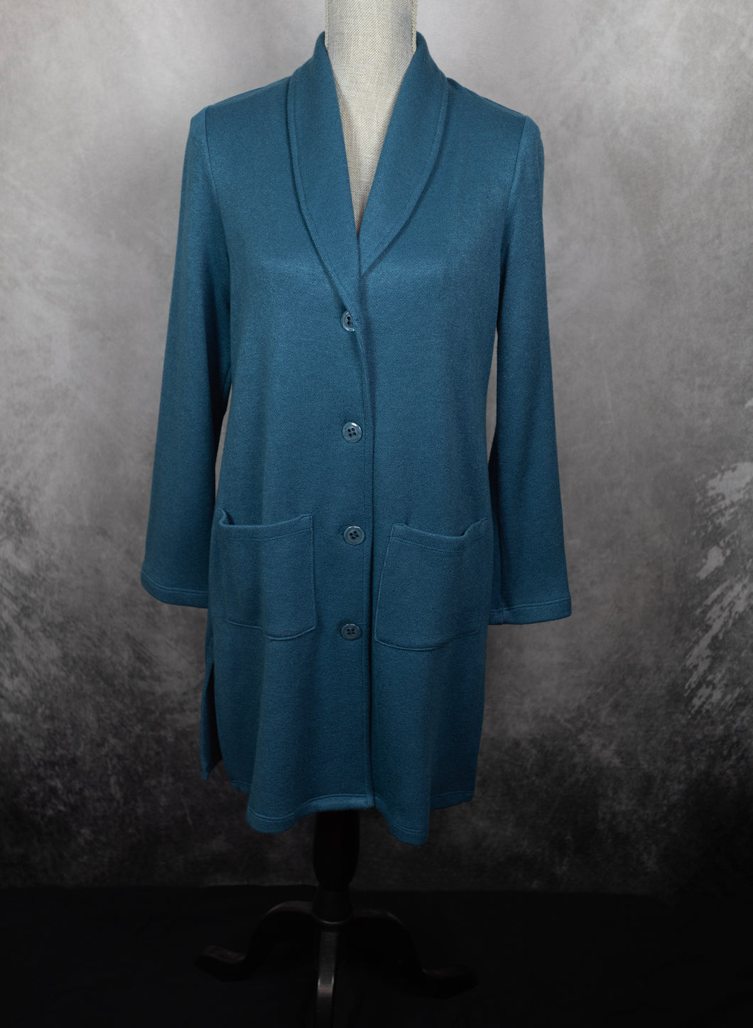 Lightweight Button Coat