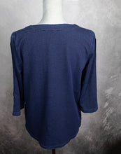 Load image into Gallery viewer, Stretch Denim Button Top