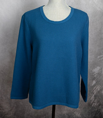 Waffle Weave Pullover