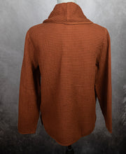 Load image into Gallery viewer, Feather Waffle Mock Neck Pullover